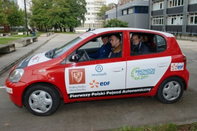 Jurek, czyli pierwszy w Polsce projekt samochodu bez kierowcy