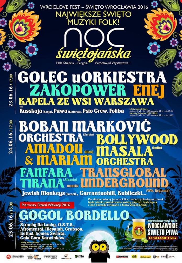Radio Wrocław na WrocLove Fest &ndash; Nocy Świętojańskiej 