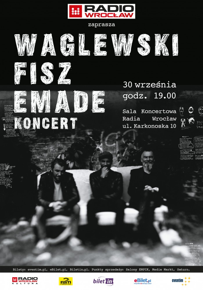 Waglewski Fisz Emade w Sali Koncertowej Radia Wrocław [ZDJĘCIA] 
