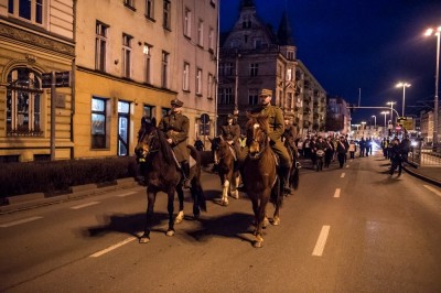 Marsz pamięci "Żołnierzy Niezłomnych" przeszedł ulicami Wrocławia