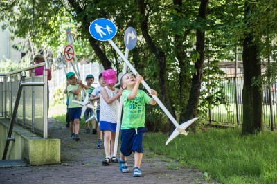 Dzień Dziecka trwa - tak jest w przedszkolu przy Glinianej we Wrocławiu