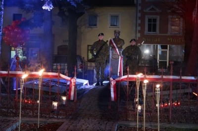 Pomnik Piłsudskiego odsłonięto w Chocianowie