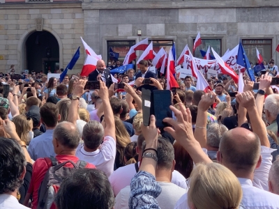 Rafał Trzaskowski na Dolnym Śląsku